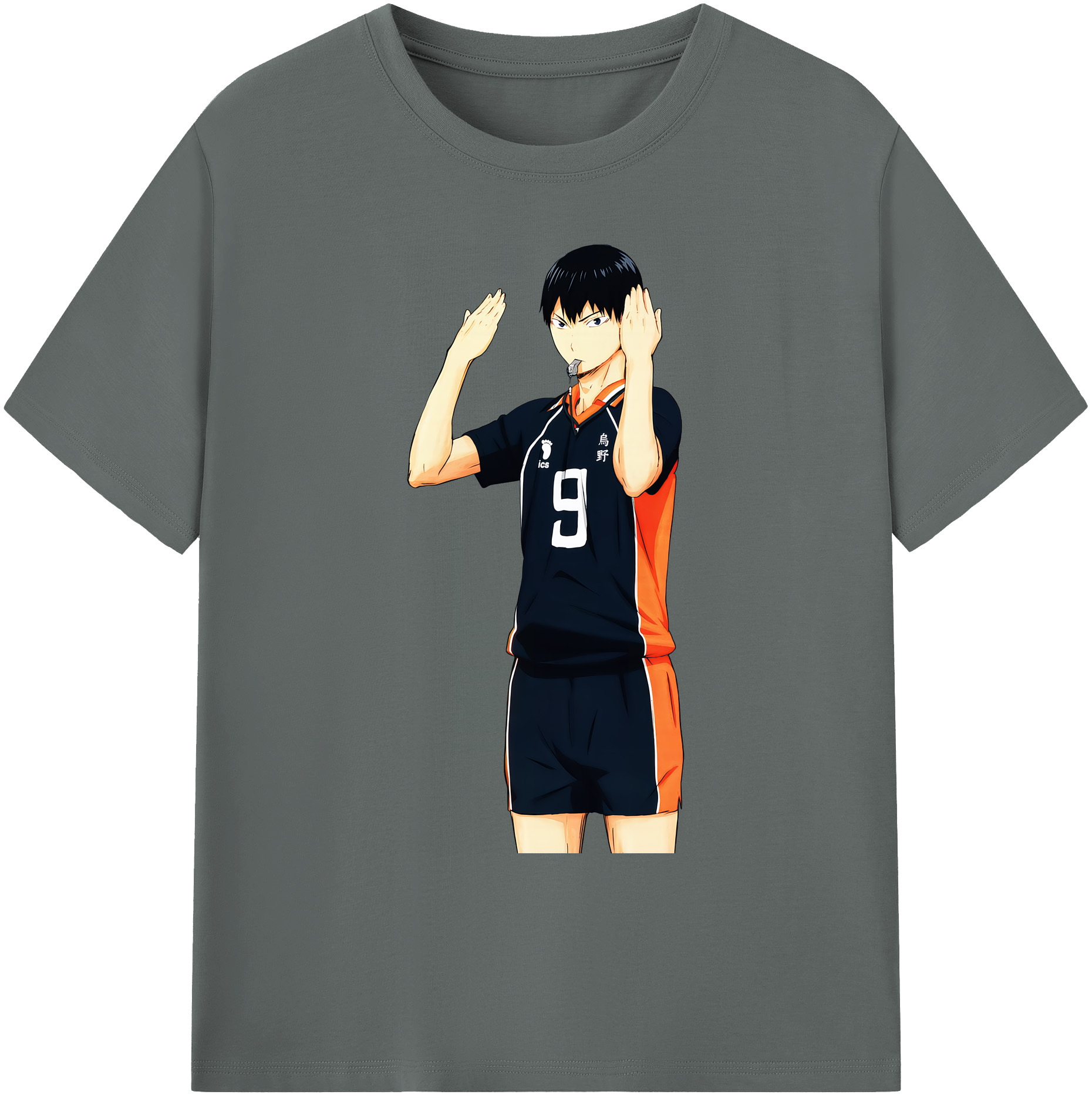 （画像用） ハイキュー!! Haikyu!! 綿100％ メンズ半袖Tシャツ｜肌触りやわらか＆通気性
